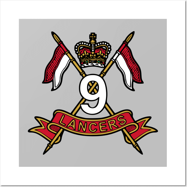 9th Queen's Royal Lancers Wall Art by TCP